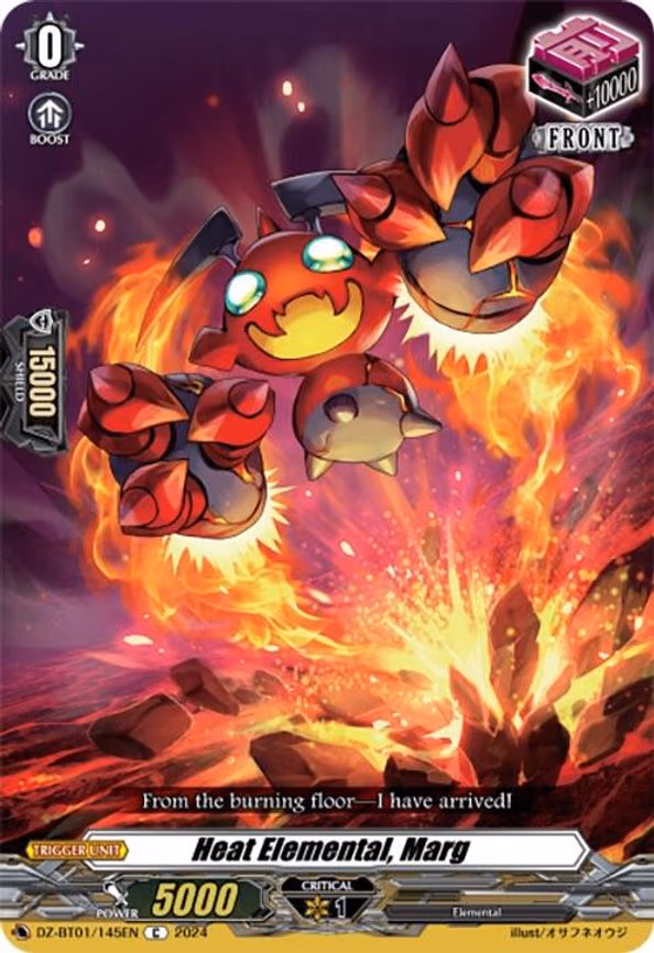 Heat Elemental, Marg