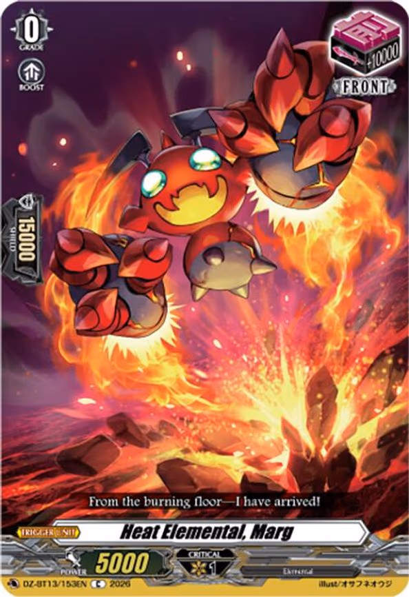 Heat Elemental, Marg - C (DZ-BT13/153EN)