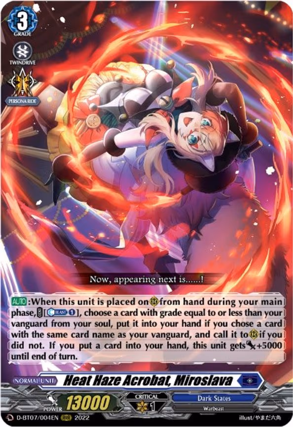 Heat Haze Acrobat, Miroslava - RRR (D-BT07/004EN)