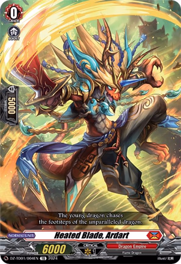 Heated Blade, Ardart