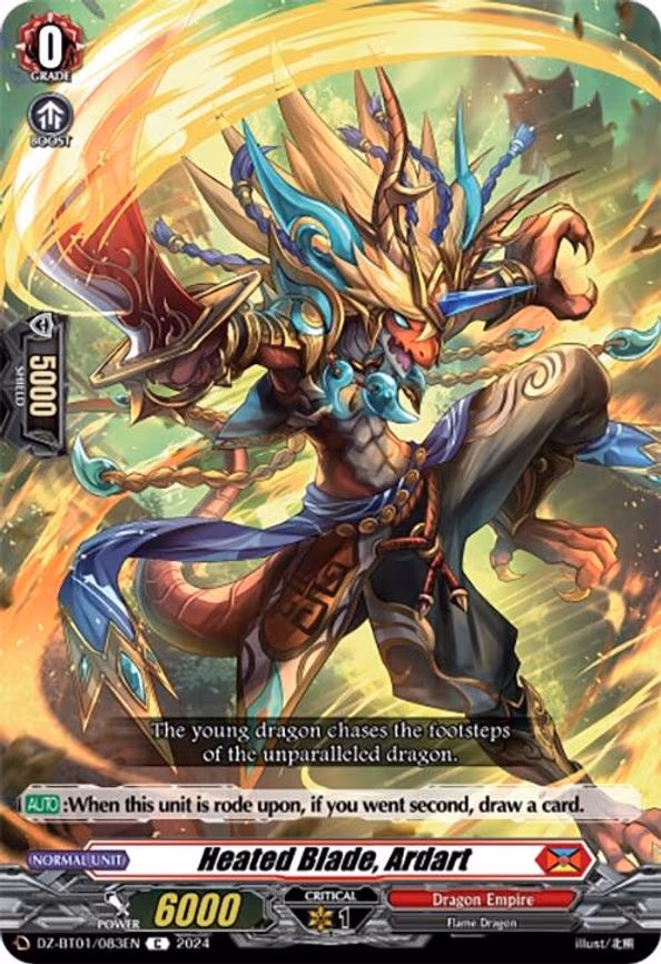 Heated Blade, Ardart