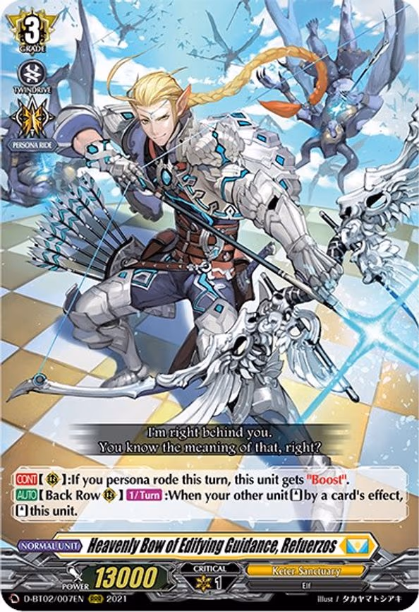 Heavenly Bow of Edifying Guidance, Refuerzos - RRR (D-BT02/007EN)