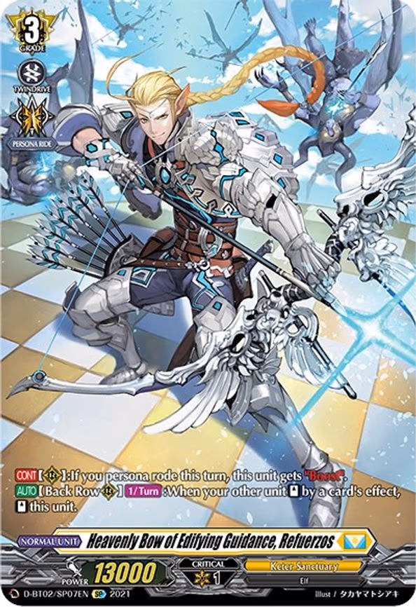 Heavenly Bow of Edifying Guidance, Refuerzos - SP (D-BT02/SP07EN)