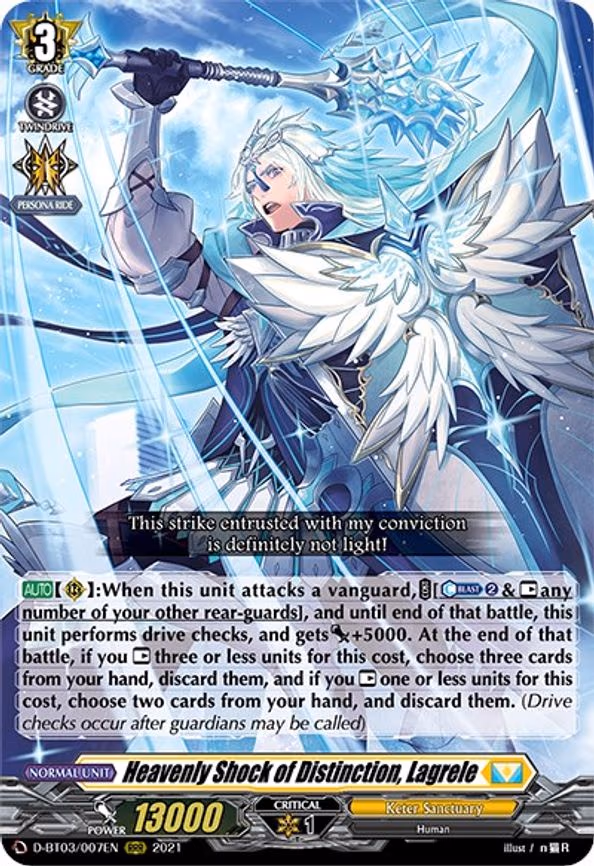 Heavenly Shock of Distinction, Lagrele - RRR (D-BT03/007EN)