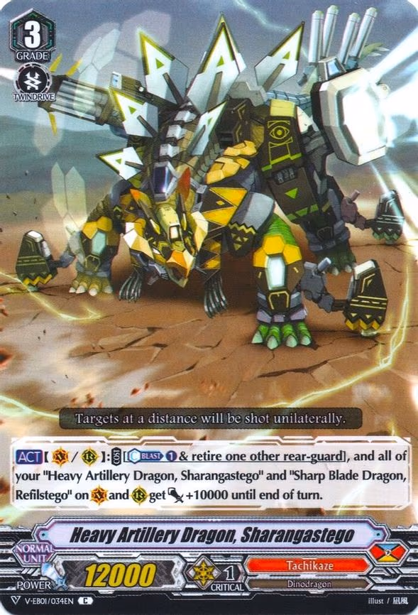 Heavy Artillery Dragon, Sharangastego