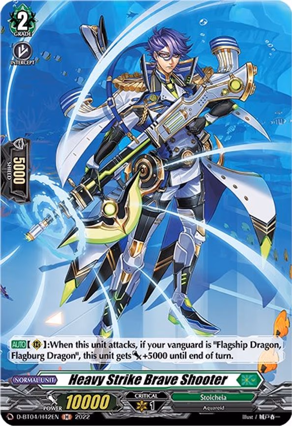 Heavy Strike Brave Shooter (Holo) - H (D-BT04/H42EN)