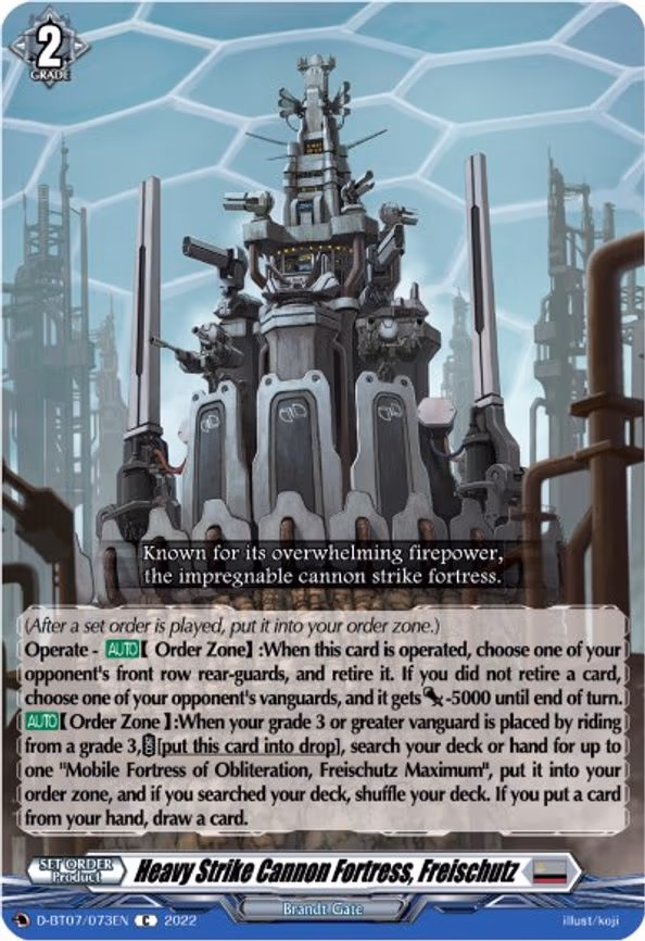 Heavy Strike Cannon Fortress, Freischutz - C (D-BT07/073EN)