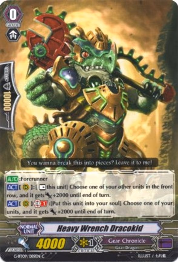 Heavy Wrench Dracokid - C (G-BT09/089EN)