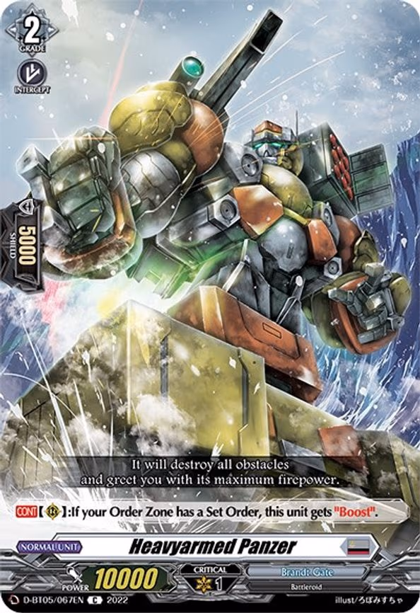 Heavyarmed Panzer - C (D-BT05/067EN)