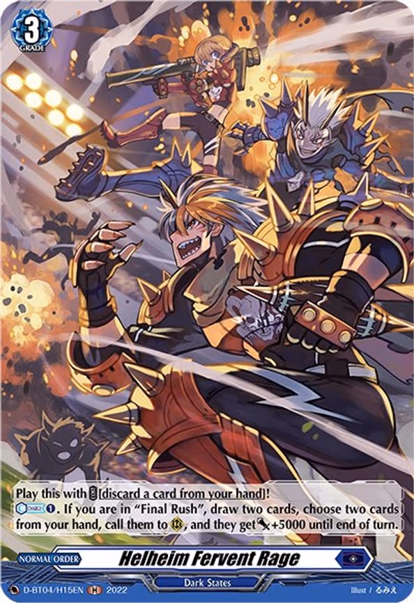 Helheim Fervent Rage (Holo) - H (D-BT04/H15EN)
