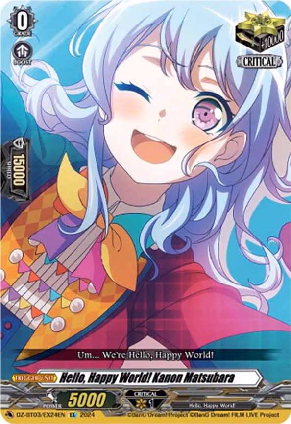 Hello, Happy World! Kanon Matsubara - EX (DZ-BT03/EX24EN)