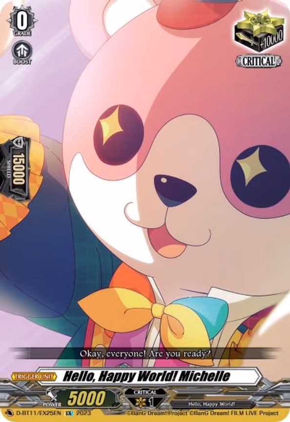 Hello, Happy World! Michelle - EX (D-BT11/EX25EN)