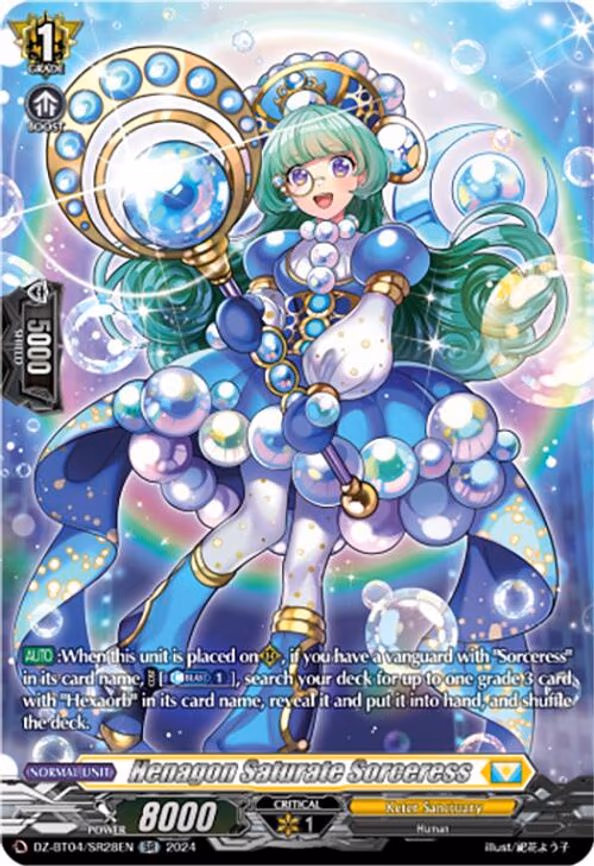 Henagon Saturate Sorceress - SR (DZ-BT04/SR28EN)