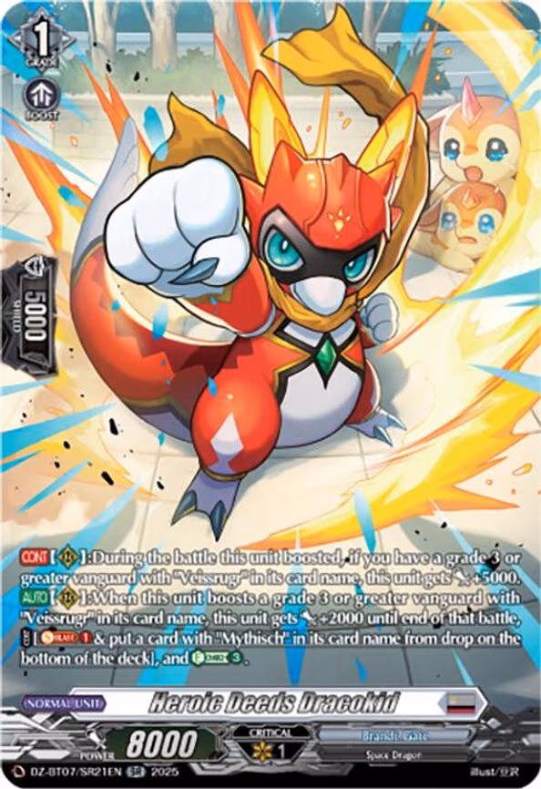 Heroic Deeds Dracokid - SR (DZ-BT07/SR21EN)