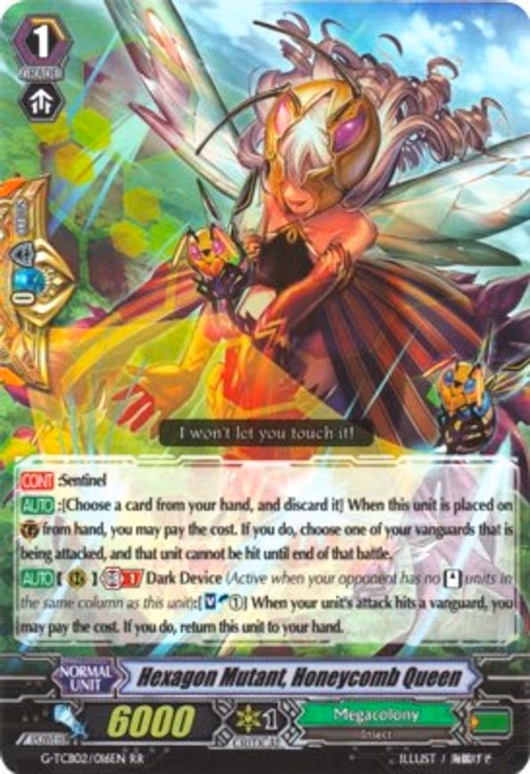 Hexagon Mutant, Honeycomb Queen - RR (G-TCB02/016EN)