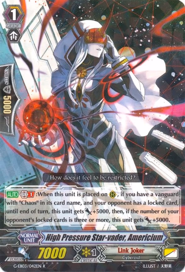 High Pressure Star-vader, Americium - R (G-EB03/042EN)