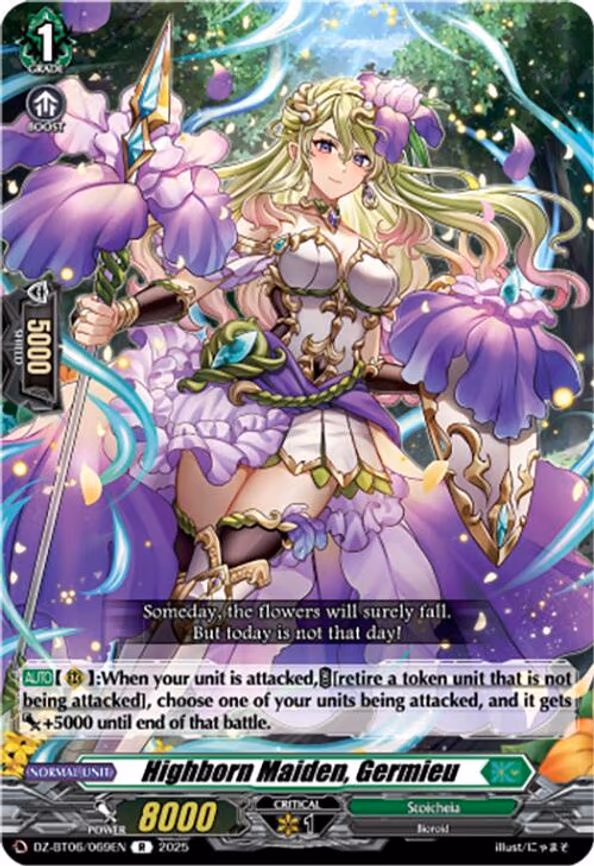 Highborn Maiden, Germieu - R (DZ-BT06/069EN)