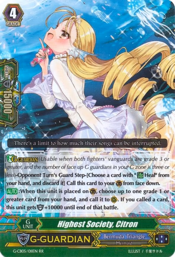 Highest Society, Citron - RR (G-CB05/011EN)