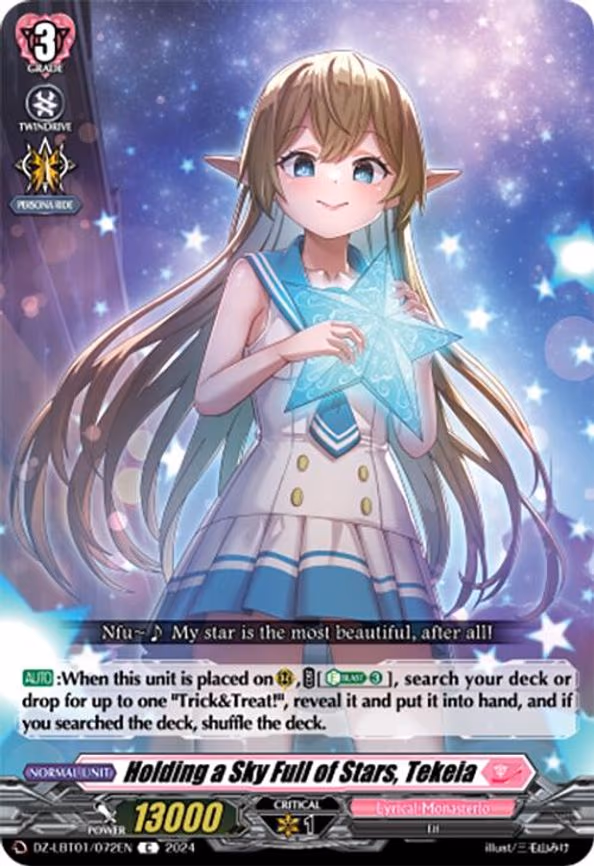 Holding a Sky Full of Stars, Tekeia - C (DZ-LBT01/072EN)