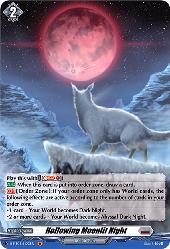 Hollowing Moonlit Night (Holo) - H (D-BT01/H23EN)