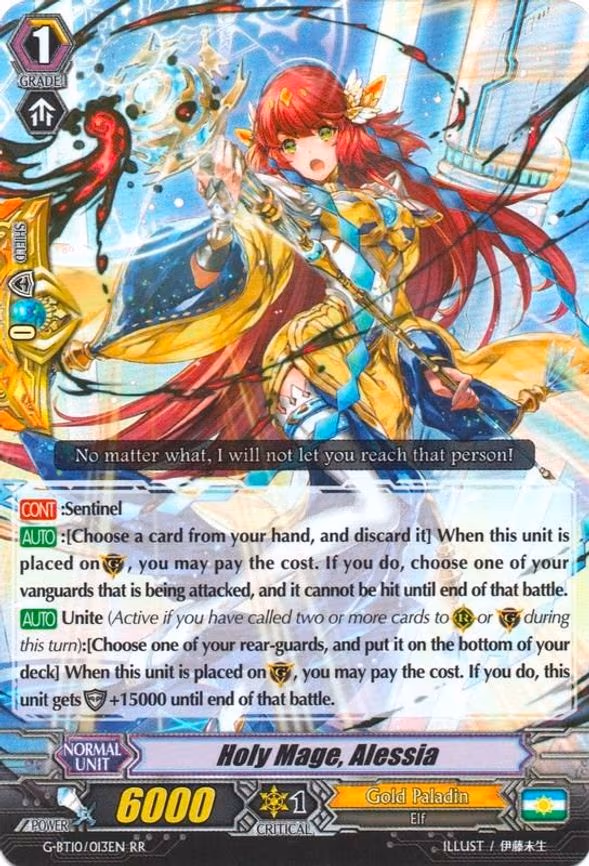 Holy Mage, Alessia - RR (G-BT10/013EN)