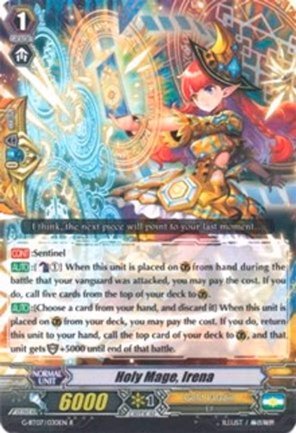 Holy Mage, Irena - R (G-BT07/030EN)