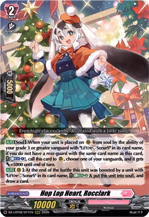 Hop Lop Heart, Rocclark - RRR (DZ-LBT02/011EN)