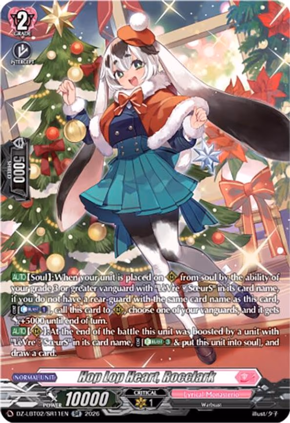 Hop Lop Heart, Rocclark - SR (DZ-LBT02/SR11EN)