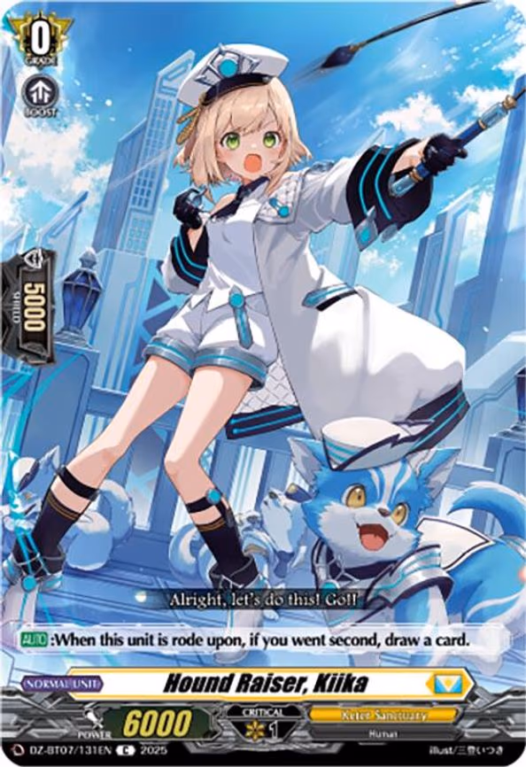 Hound Raiser, Kiika - C (DZ-BT07/131EN)