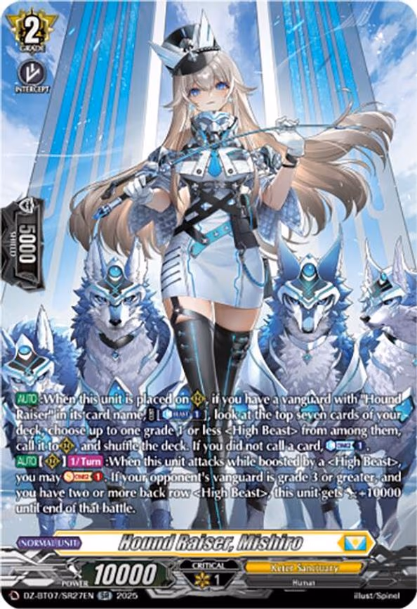 Hound Raiser, Mishiro - SR (DZ-BT07/SR27EN)