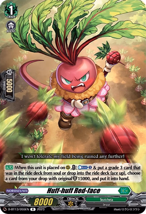 Huff-huff Red-face - R (D-BT13/055EN)