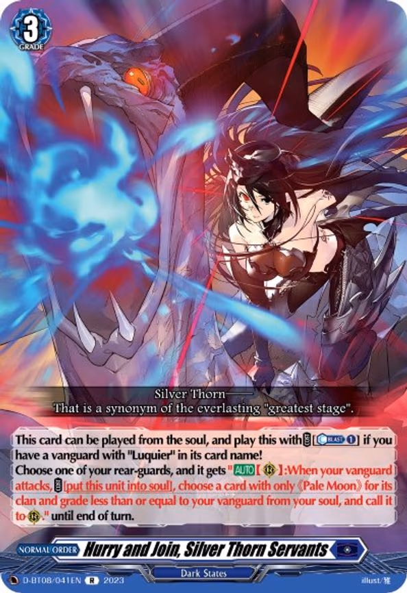 Hurry and Join, Silver Thorn Servants - R (D-BT08/041EN)
