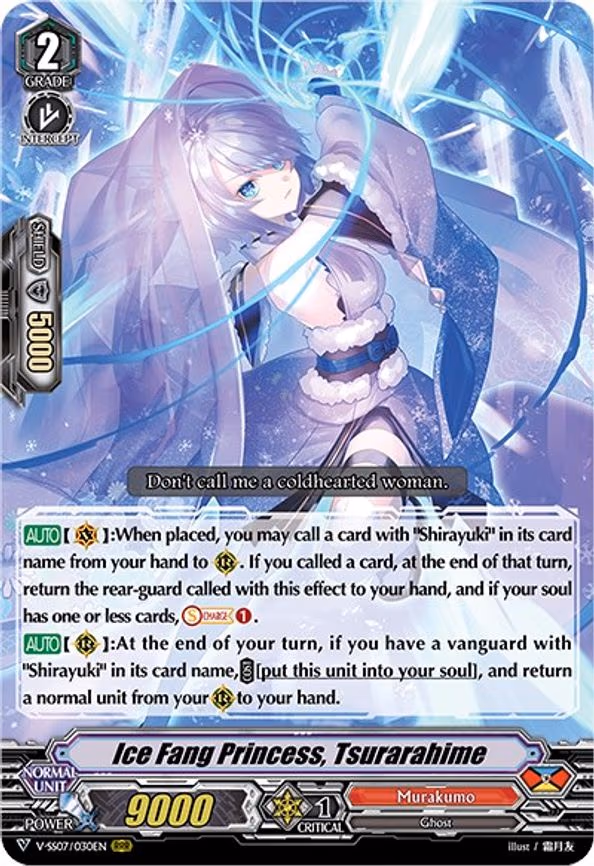 Ice Fang Princess, Tsurarahime - RRR (V-SS07/030EN)