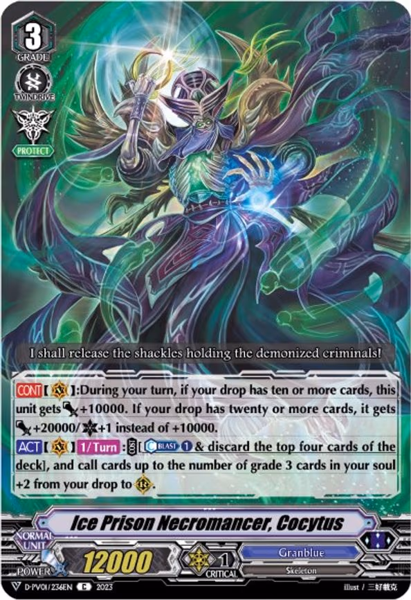 Ice Prison Necromancer, Cocytus - C (D-PV01/236EN)