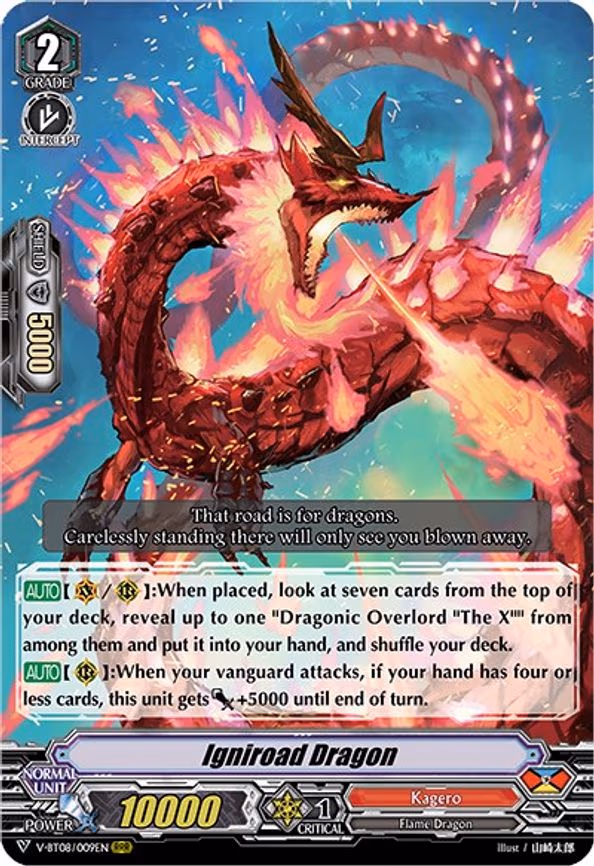 Igniroad Dragon - RRR (V-BT08/009EN RRR)