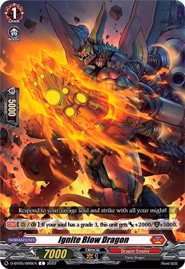 Ignite Blow Dragon - C (D-BT05/060EN)