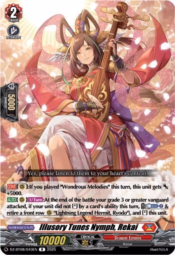 Illusory Tunes Nymph, Rekai - R (DZ-BT08/043EN)