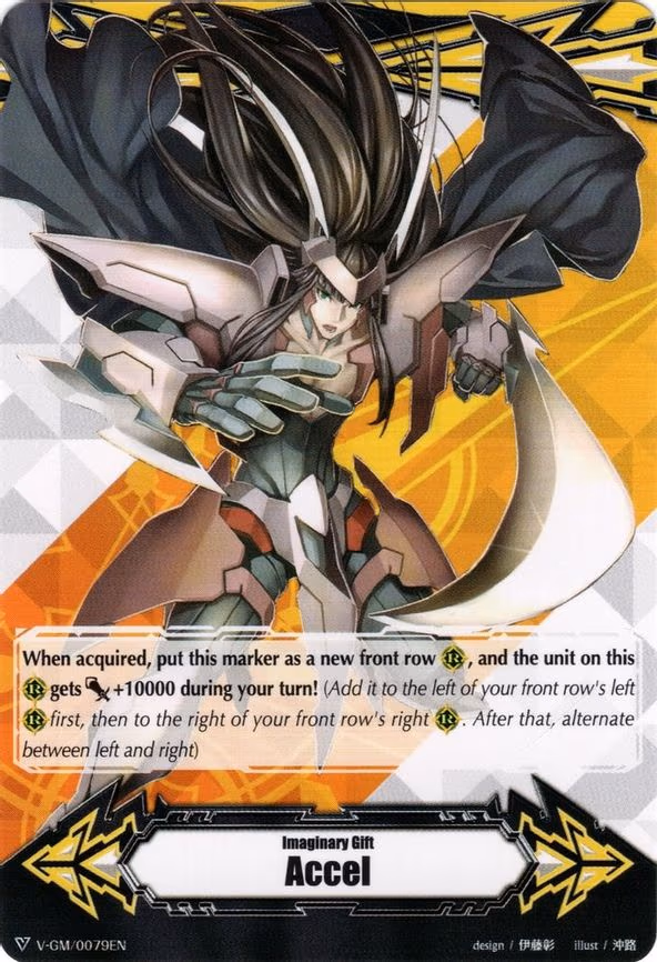 Imaginary Gift [Accel] - Raven-haired Ezel - Gift Marker (V-GM/0079EN)
