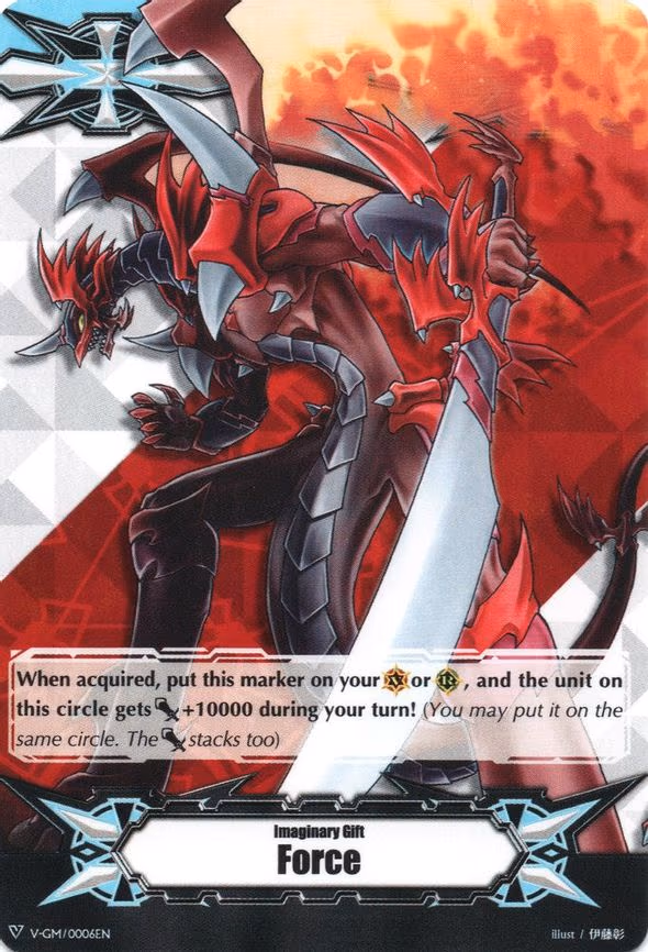 Imaginary Gift [Force] - Dragonic Overlord - Gift Marker (V-GM/0006EN)