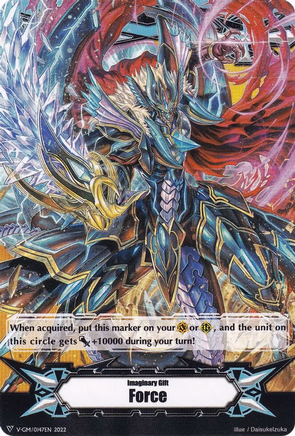 Imaginary Gift [Force] // [Imaginary Gift [Force II] Double-sided Gift Marker - Revenger, Raging Form Dragon