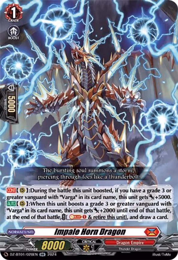 Impale Horn Dragon - RR (DZ-BT01/028EN)