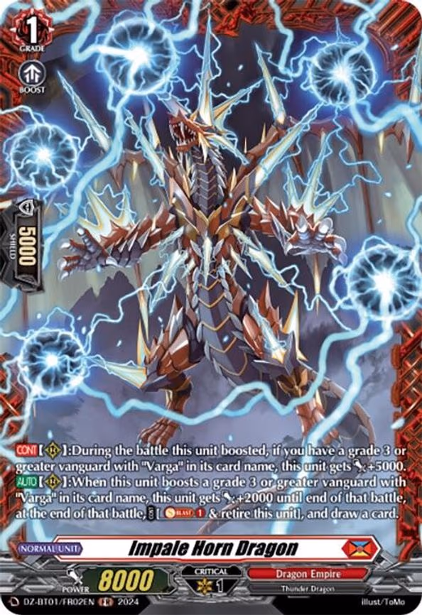 Impale Horn Dragon - FR (DZ-BT01/FR02EN)