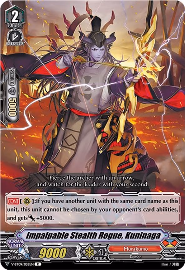 Impalpable Stealth Rogue, Kuninaga - C (V-BT09/053EN)