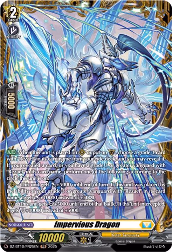 Impervious Dragon - Frame Rare (DZ-BT10/FR25EN)