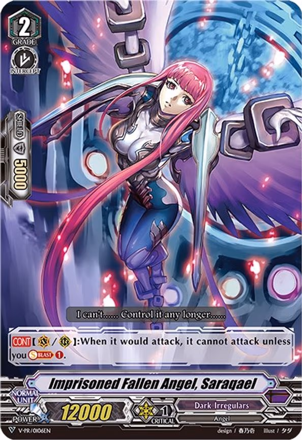 Imprisoned Fallen Angel, Saraqael - PR (V-PR/0106EN)