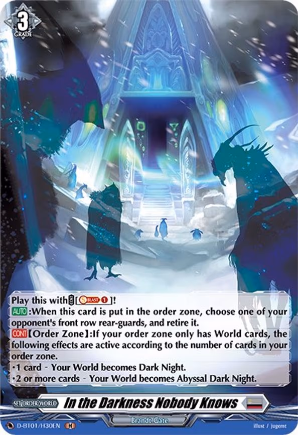 In the Darkness Nobody Knows (Holo) - H (D-BT01/H30EN)