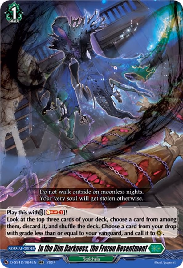 In The Dim Darkness, The Frozen Resentment - RR (D-SS12/084EN)