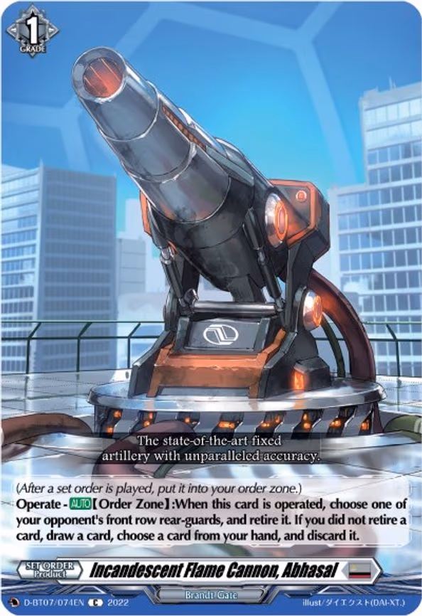 Incandescent Flame Cannon, Abhasal - C (D-BT07/074EN)