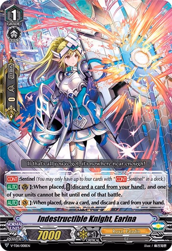 Indestructible Knight, Earina