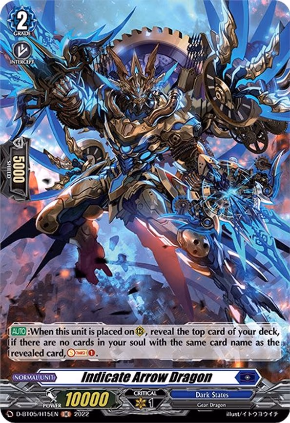 Indicate Arrow Dragon (Holo) - H (D-BT05/H15EN)